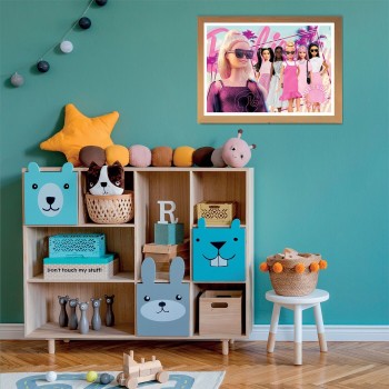 Clementoni παιδικό παζλ super color barbie 104 τμχ 1210-25752 8005125257522