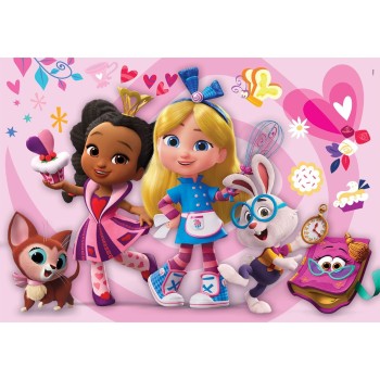 Clementoni παιδικό παζλ super color disney alices wonderland bakery 104 τμχ 1210-25751 8005125257515