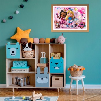 Clementoni Children's Puzzle Super Color Disney Alices Wonderland Bakery 104 pcs 1210-25751 8005125257515