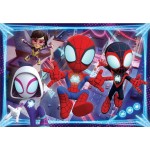Clementoni Spiderman Children's Puzzle Maxi Super Color Marvel Spidey and his Unlikely Friends 24 pcs 1200-28527 8005125285235
