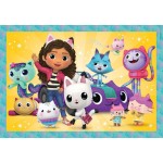 Clementoni Children's Puzzle Maxi Super Color Gabbys Dollhouse 24 pcs 1200-28521 8005125285211
