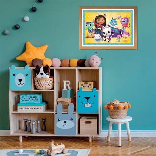 Clementoni Children's Puzzle Maxi Super Color Gabbys Dollhouse 24 pcs ...