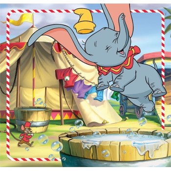 Clementoni Children's Puzzle Super Color Disney Classics 3x48 pcs 1200-25302 8005125253029