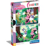 Clementoni Disney Minnie Mouse Children's Puzzle Super Color Disney Minnie 2x60 pcs 1200-24815 8005125248155