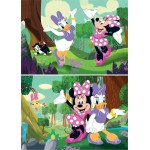 Clementoni Disney Minnie Mouse Children's Puzzle Super Color Disney Minnie 2x60 pcs 1200-24815 8005125248155