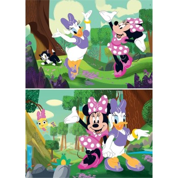 Clementoni Disney Minnie Mouse Children's Puzzle Super Color Disney Minnie 2x60 pcs 1200-24815 8005125248155