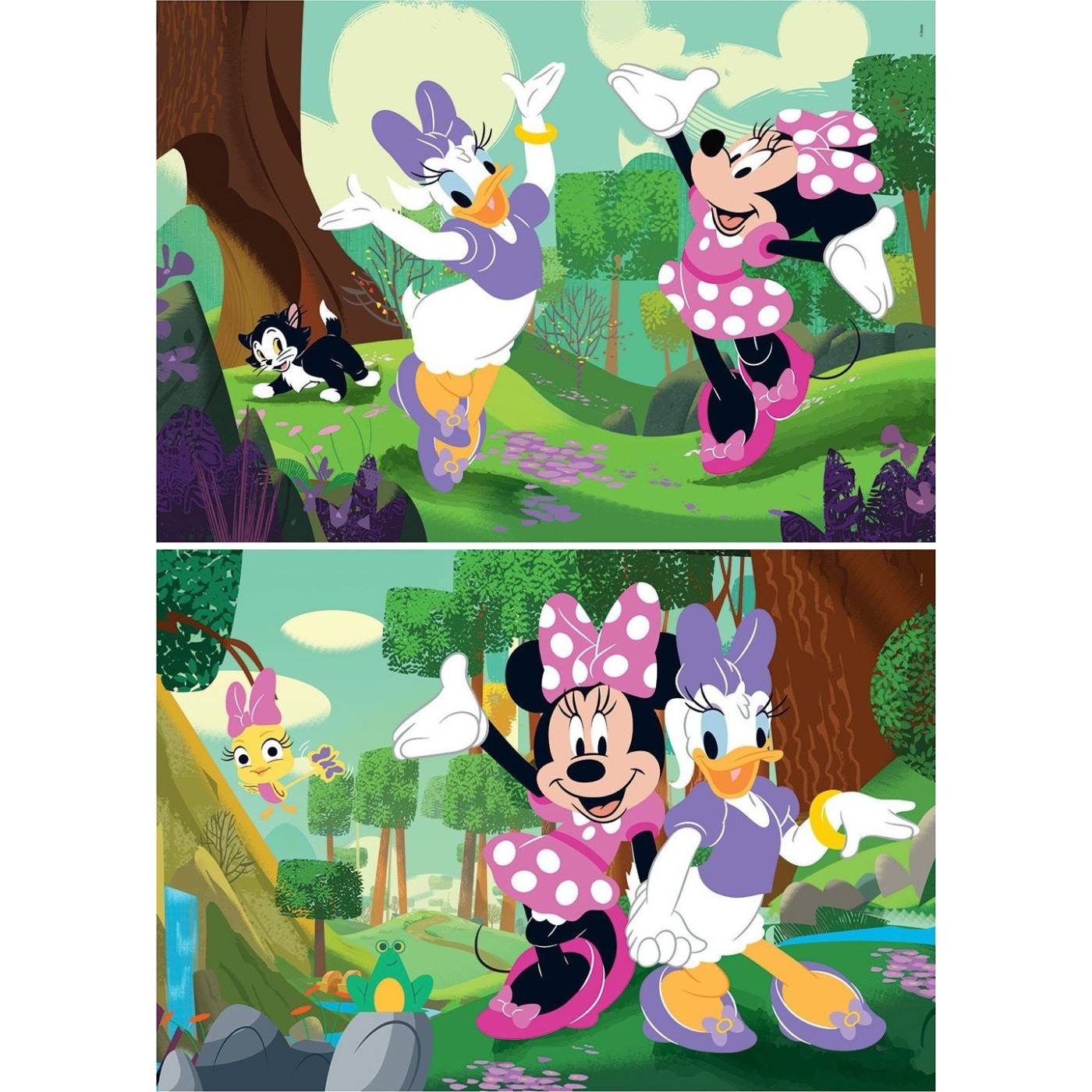 Clementoni Disney Minnie Mouse Children's Puzzle Super Color Disney ...