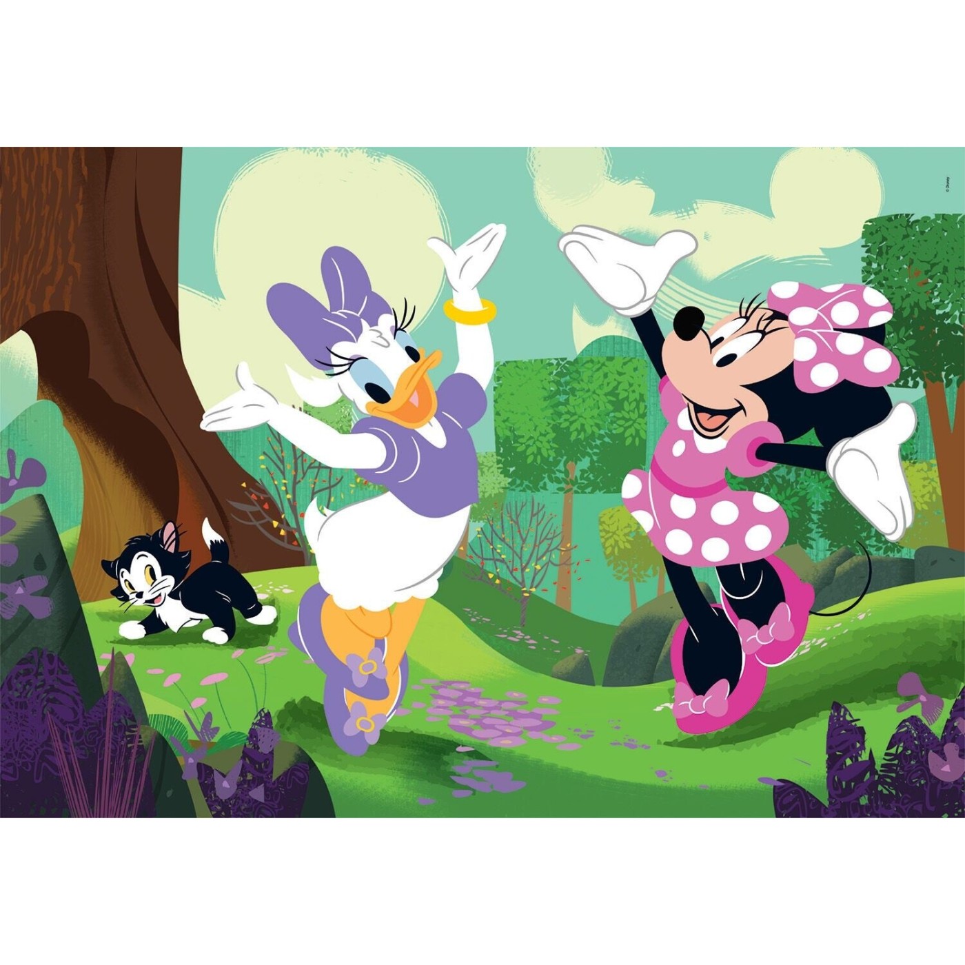 Clementoni Disney Minnie Mouse Children's Puzzle Super Color Disney ...
