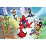 Clementoni Spiderman παιδικό παζλ super color marvel spidey και οι απίθανοι φίλοι του 2x60 τμχ 1200-21625 8005125216253