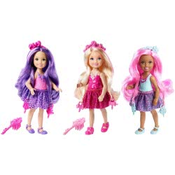 Mattel Barbie Τσέλσι Μακριά Μαλλιά (3 Σχέδια) DKB54 / ASST 887961234541