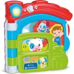 Baby Clementoni baby  βρεφικό εκπαιδευτικό βιβλιαράκι για 10-36 μηνών 1000-63723 8005125637232