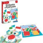 Clementoni Εξυπνούλης Εκπαιδευτικό Παιχνίδι Σχήματα Και Χρώματα Για 2-4 Χρονών 1024-63259 8005125632596