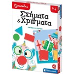 Clementoni Εξυπνούλης Εκπαιδευτικό Παιχνίδι Σχήματα Και Χρώματα Για 2-4 Χρονών 1024-63259 8005125632596