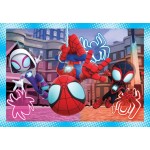 Clementoni Spiderman Children's Puzzle 4 in 1 Super Color Marvel Spidey and his Unlikely Friends 12-16-20-24 pcs 1200-21528 8005