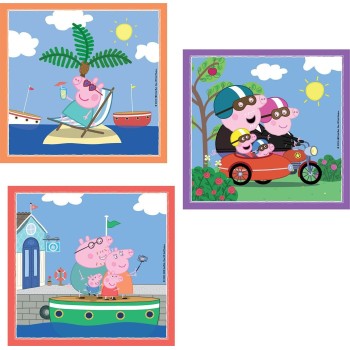 Clementoni Children's Puzzle Super Color Peppa pig 3x48 pcs 1200-25293 8005125252930