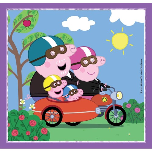 Clementoni Children's Puzzle Super Color Peppa pig 3x48 pcs 1200-25293 8005125252930