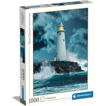 Clementoni Puzzle High Quality Collection Storm at the Lighthouse 1000 pcs 1220-39828 8005125398287