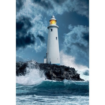 Clementoni Puzzle High Quality Collection Storm at the Lighthouse 1000 pcs 1220-39828 8005125398287