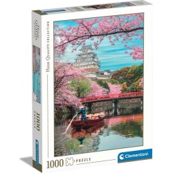 Clementoni Puzzle High Quality Collection Himeji Castle in Spring 1000 pcs 1220-39819 8005125398195