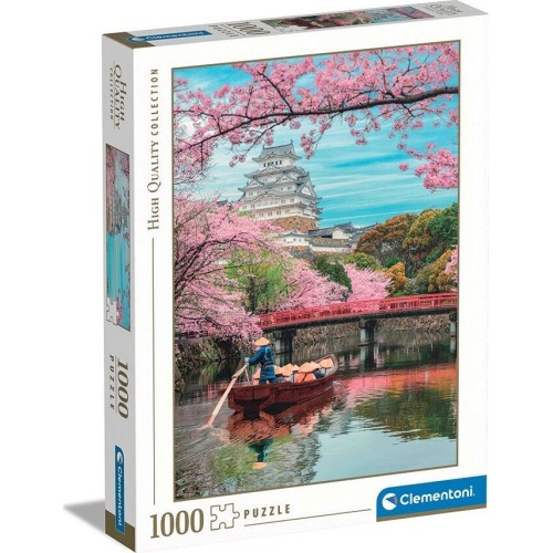Clementoni Puzzle High Quality Collection Himeji Castle in Spring 1000 pcs 1220-39819 8005125398195