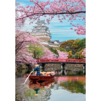 Clementoni Puzzle High Quality Collection Himeji Castle in Spring 1000 pcs 1220-39819 8005125398195