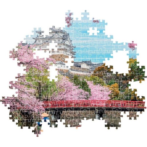 Clementoni Puzzle High Quality Collection Himeji Castle in Spring 1000 pcs 1220-39819 8005125398195