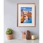 Clementoni 35542 jigsaw collection-lighting venice 500 pieces-poster included, puzzle  1220-35542 8005125355426
