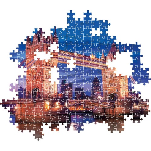 Clementoni 39772 collection-tower bridge at night compact-1000 pieces-adult jigsaw puz 1220-39772 8005125397723