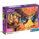 Clementoni Παζλ 1000 H.Q. Πριγκίπισσες - Compact Box 1260-39854 8005125398546