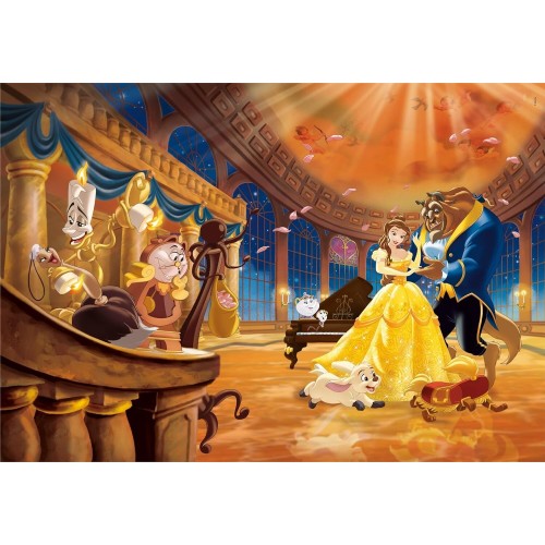 Clementoni 39854 disney princess jigsaw belle and the beast 1000 pieces ...
