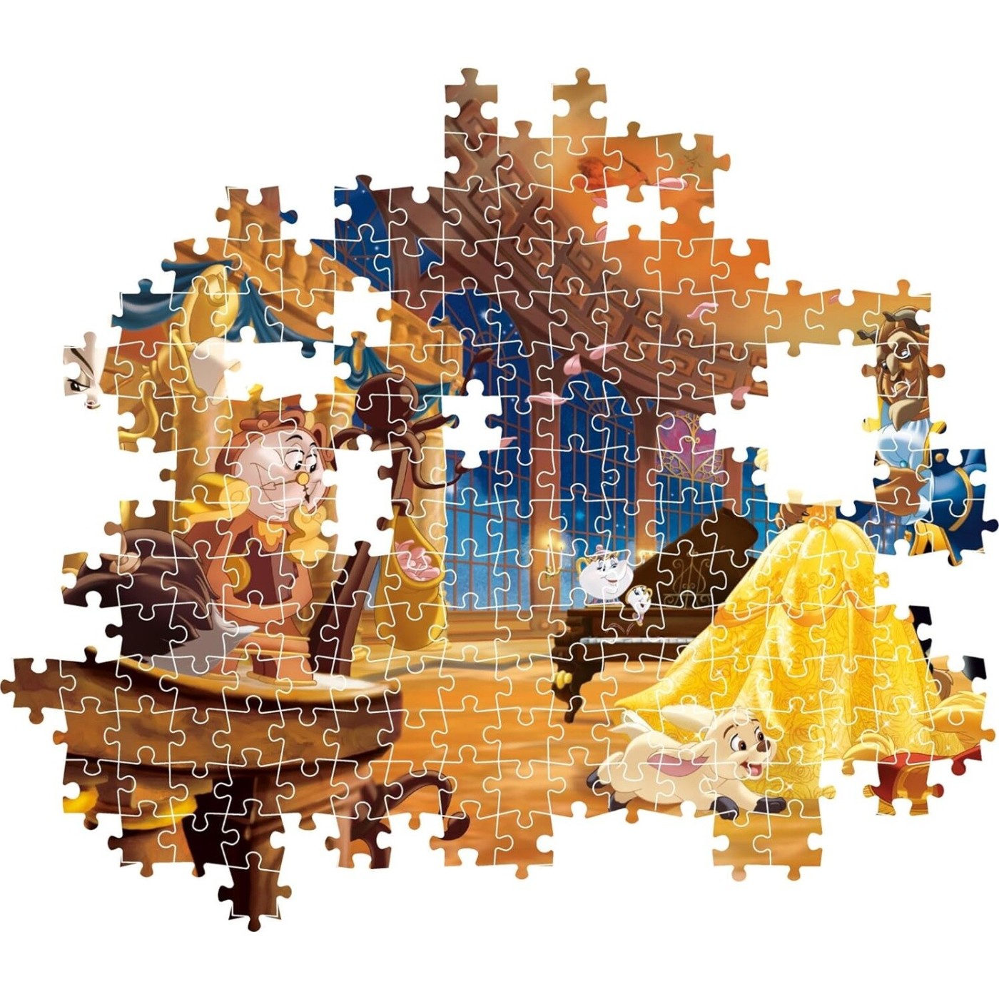 Clementoni 39854 disney princess jigsaw belle and the beast 1000 pieces ...