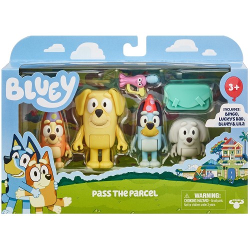 Giochi Preziosi Bluey 4 φιγούρες 6 εκ - Θεμα Εξοχικο BLY63000 8056379165330