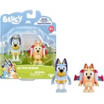 Giochi Preziosi Bluey 2 Figures 6 cm and Accessories - Theme Exotic BLY69000 8056379166221