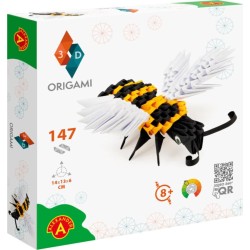 Alexander Toys origami 3d 501823-3d origami bee - beautiful 3d  sculpture with patented co 2347 5906018023473