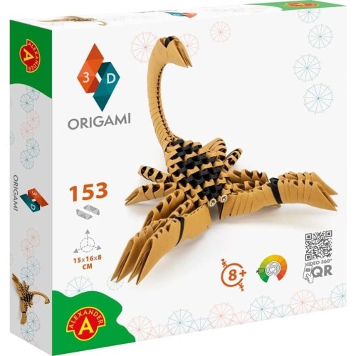 Alexander Toys ORIGAMI 3D - Scorpion (Σκορπιός) 153 Pcs 2349 5906018023497