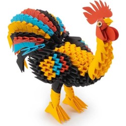 Alexander Toys ORIGAMI 3D Rooster (Πετεινός) 517 Pcs 2574 5906018025743