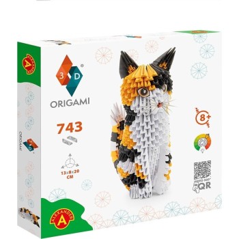 Alexander Toys origami 3d - beautiful 3d  sculpture with patented components and understan 2832 5906018028324