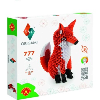 Alexander Toys ORIGAMI 3D Fox (Αλεπού) 777 Pcs 2573 5906018025736
