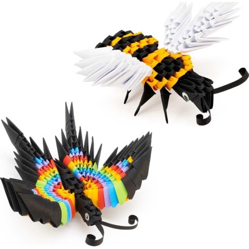 Alexander Toys ORIGAMI 3D Bee And Buterfly (Μέλισσα Και Πεταλούδα) 304 Pcs 2566 5906018025668