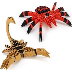 Alexander Toys origami 3d 501838-3d origami spider and scorpion - beautiful 3d  sculpture  2565 5906018025651
