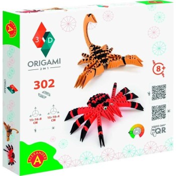 Alexander Toys ORIGAMI 3D Spider And Scorpian (Αράχνη Και Σκορπιός) 2565 5906018025651