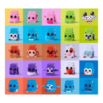 Simba Bloxies Figurines, 4 Pcs Set 105952627 4006592090104