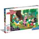 Clementoni Disney Mickey Mouse παιδικό παζλ maxi supercolor disney mickey and friends 104 τμχ 1210-23772 8005125237722