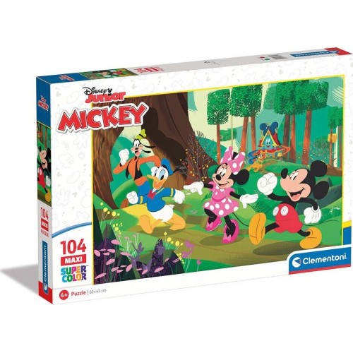 Clementoni Disney Mickey Mouse Children's Puzzle Maxi Supercolor Disney ...