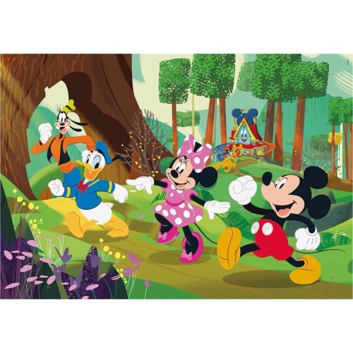 Clementoni Disney Mickey Mouse Children's Puzzle Maxi Supercolor Disney ...