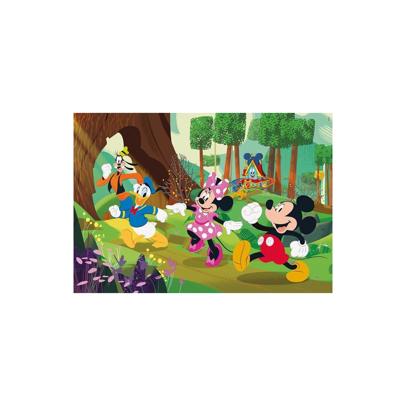 Clementoni Disney Mickey Mouse Children's Puzzle Maxi Supercolor Disney ...