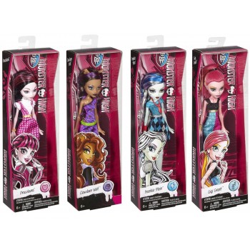 Mattel Monster High - Βασικοί Μαθητές (3 Σχέδια) Επεισόδια DKY17 / ASST 887961251593