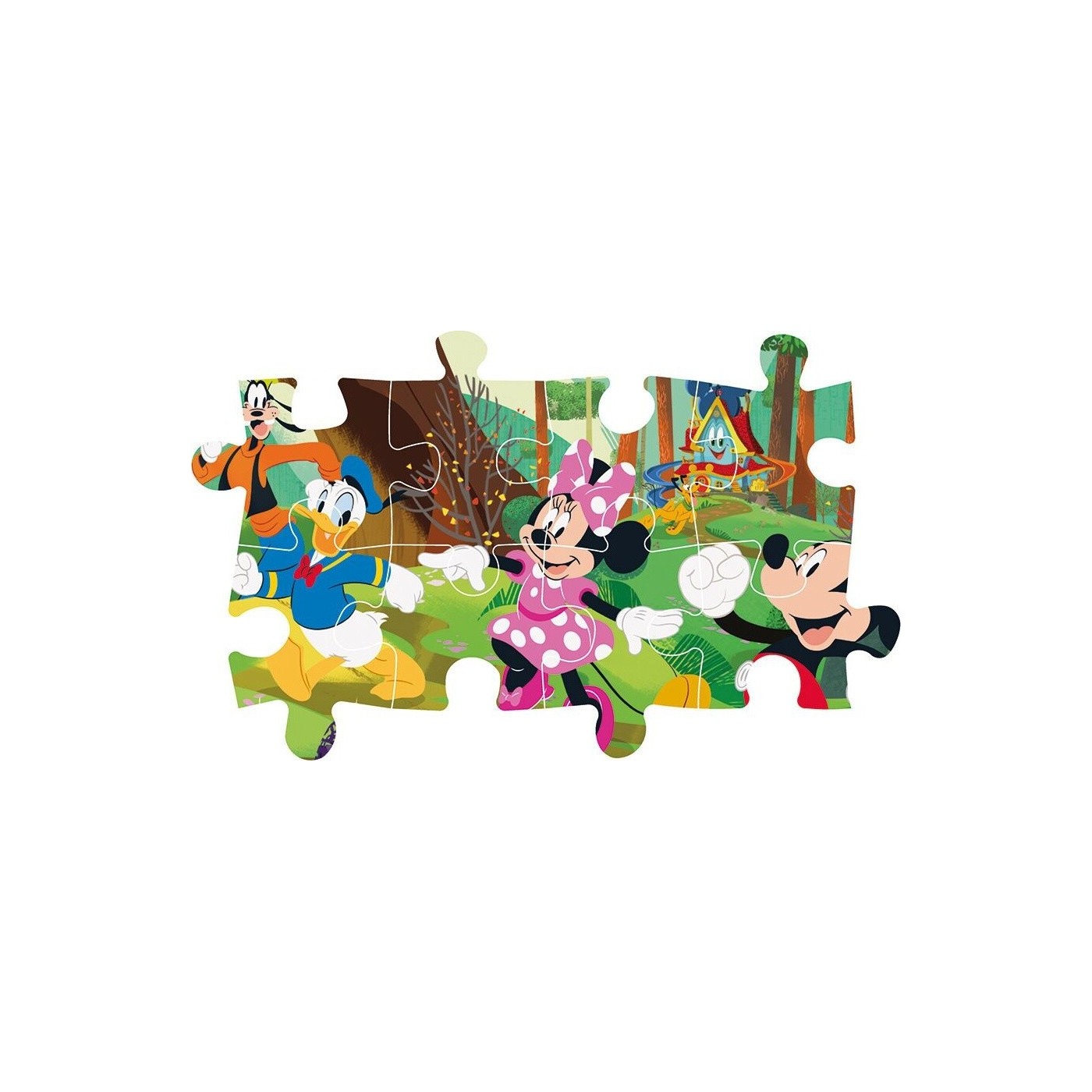 Clementoni Disney Mickey Mouse Children's Puzzle Maxi Supercolor Disney ...