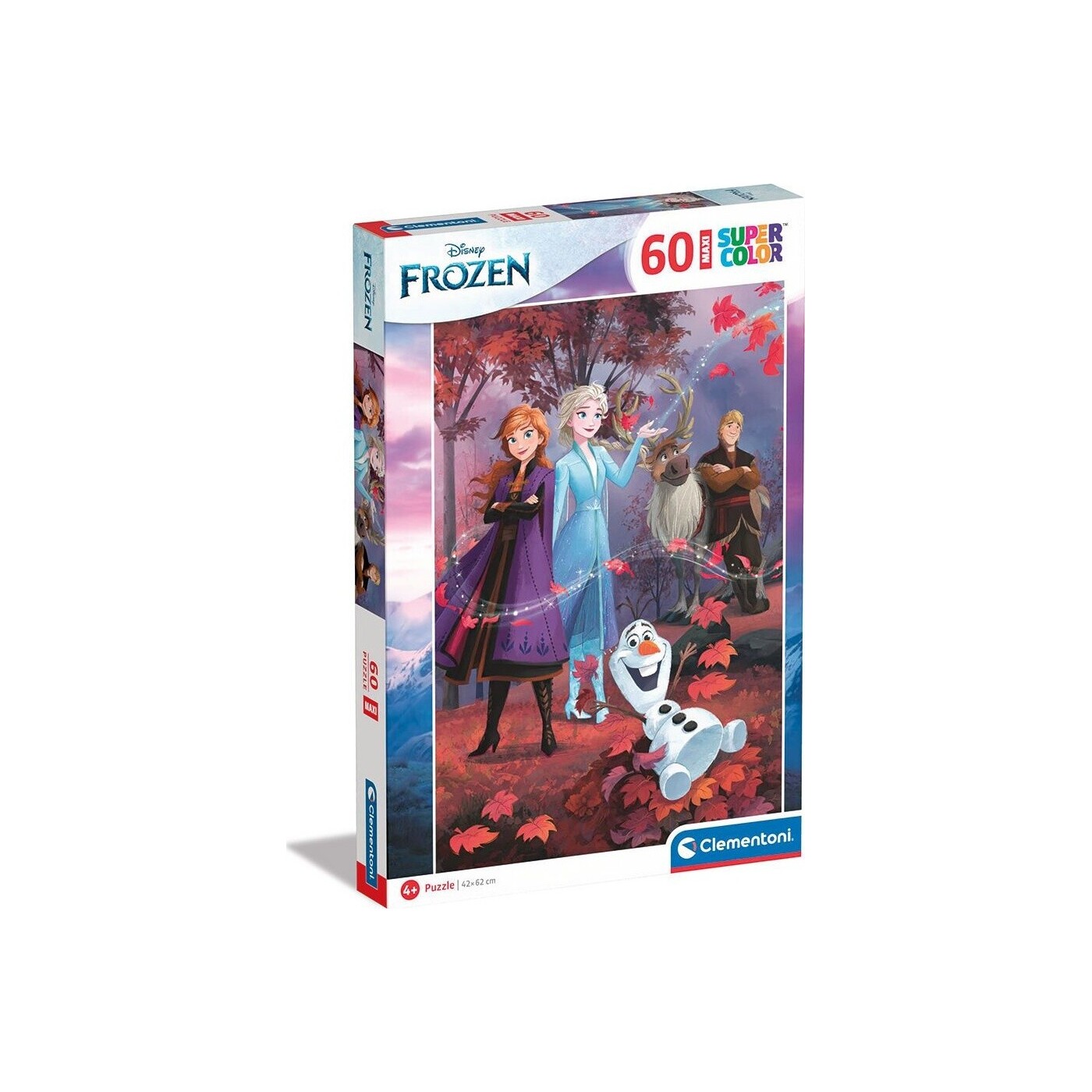 Clementoni Children's Puzzle Maxi Supercolor Disney Frozen ii 60 pcs ...