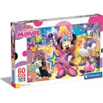 Clementoni Disney Minnie Mouse Children's Puzzle Maxi Supercolor Disney Minnie 60 pcs 1200-26443 8005125264438